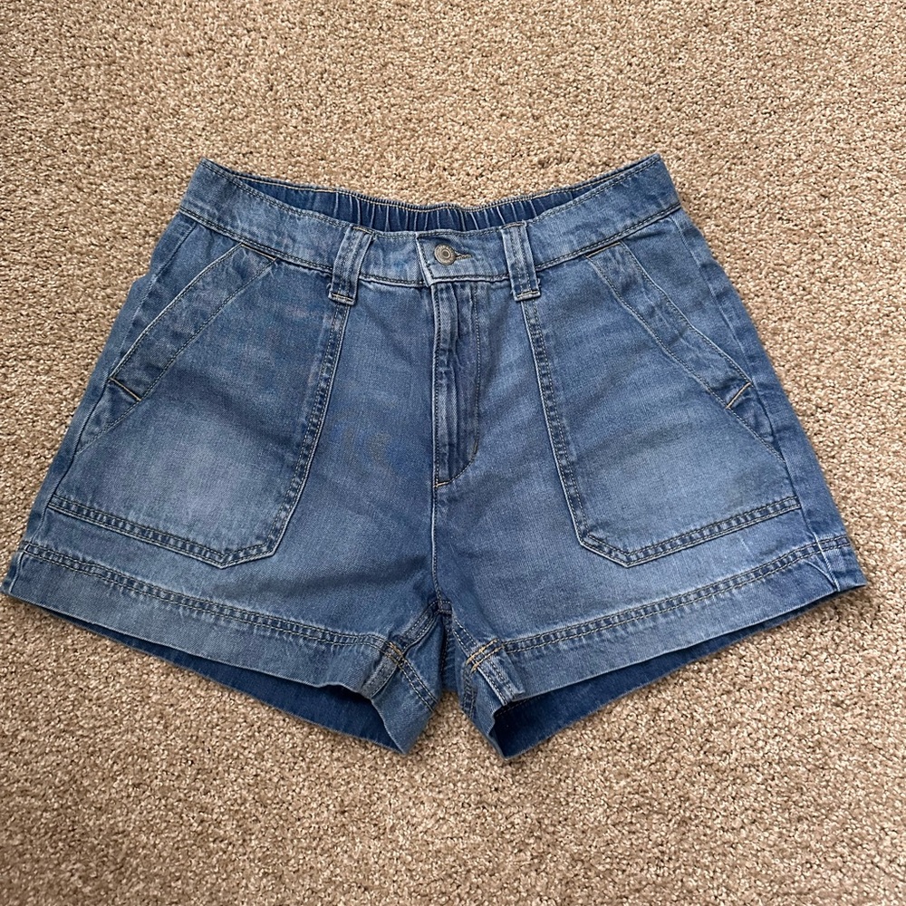 Old Navy High Rise OG Chino Jean Shorts for Women